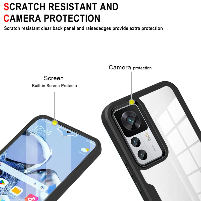 Ultimate 360° Shockproof Double Full Body Protection Case