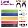 1/2/3/4/5pcs Tension Band Elastic Band Yoga Fitness Shaping Legs Core Exercise Strength Rehabilitation Training Resistance Band 2