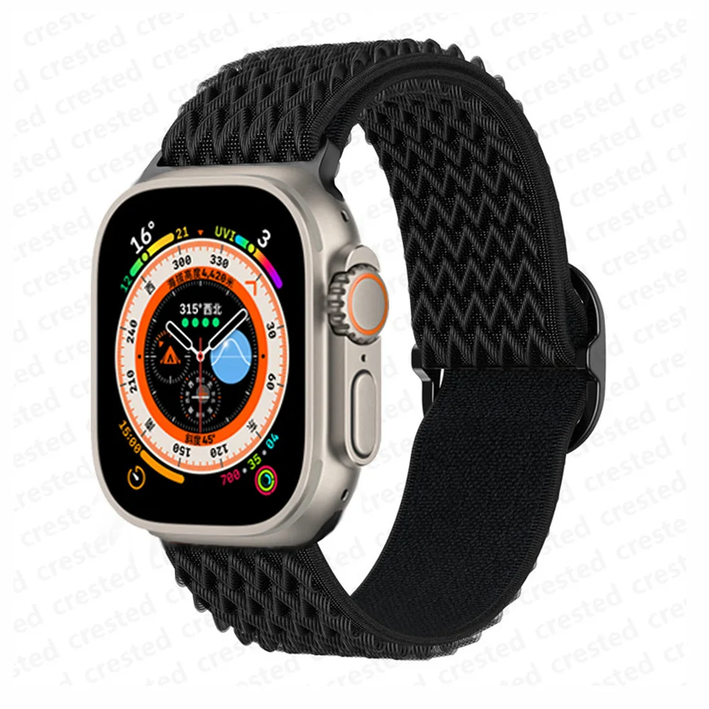 Durable Nylon Elastic Watch Strap Bracelet