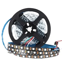 Premium RGBIC Smart LED Strip with Individually Addressable LEDs - Vibrant, Waterproof Lighting Solution (Black PCB)