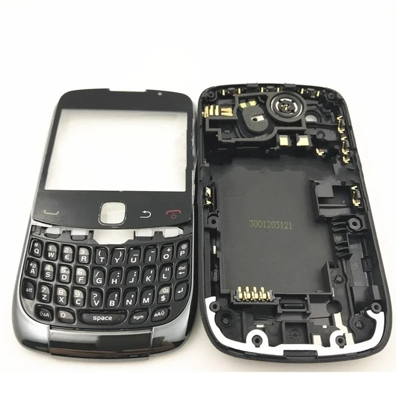 Cache Batterie D'origine Pour BlackBerry 9300 - Coque Arrière Noire, Occasion