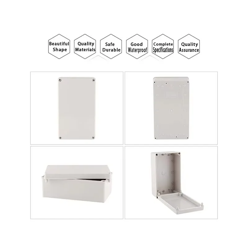 AG-type ABS Ip67 waterproof junction box Plastic housing Outdoor electronic safe monitor power box