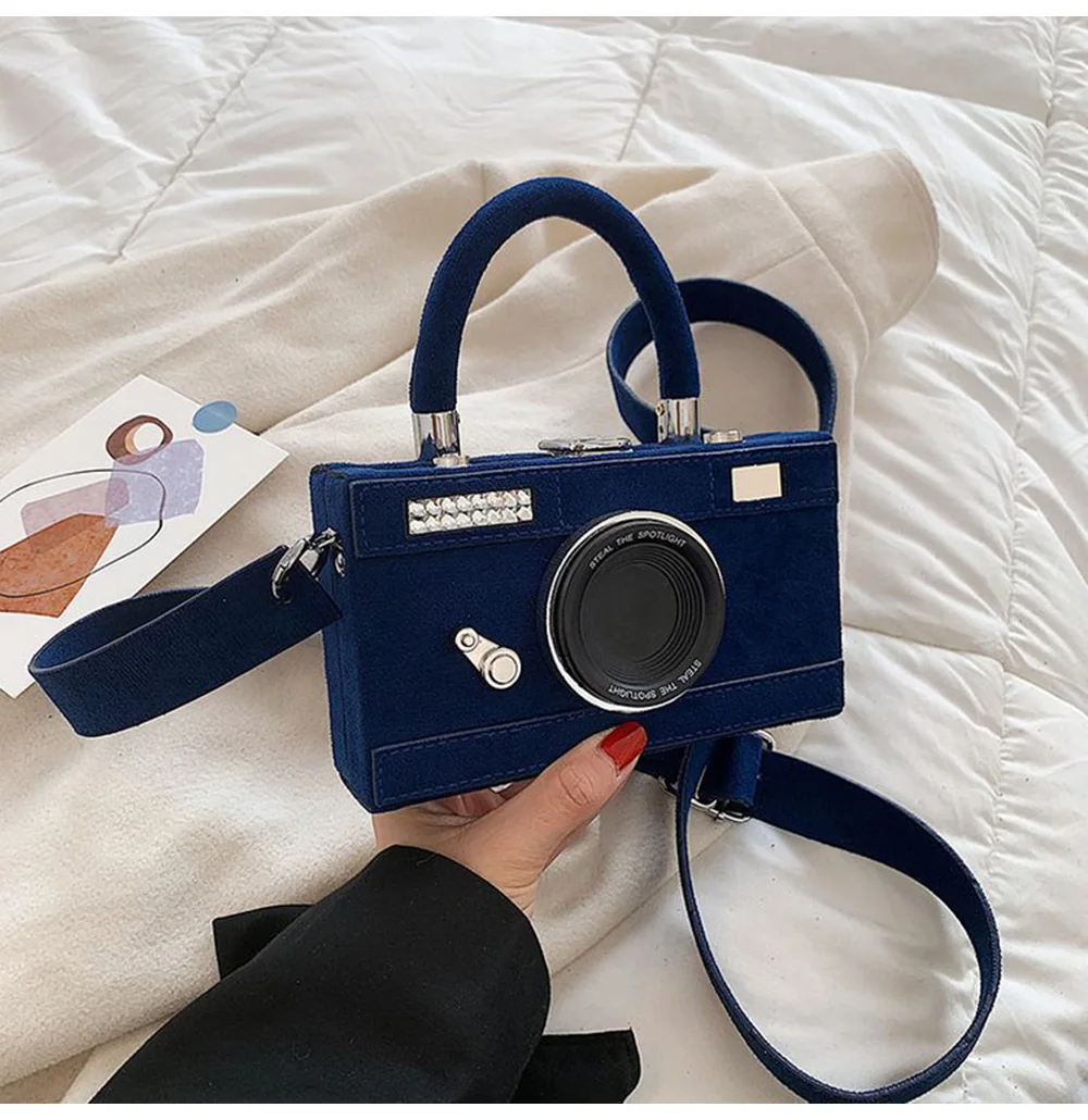Buy Women's PU Camera Shaped Snapshot Casual Cross Body Wallet Shoulder Handbag  Purse (silver) at Amazon.in