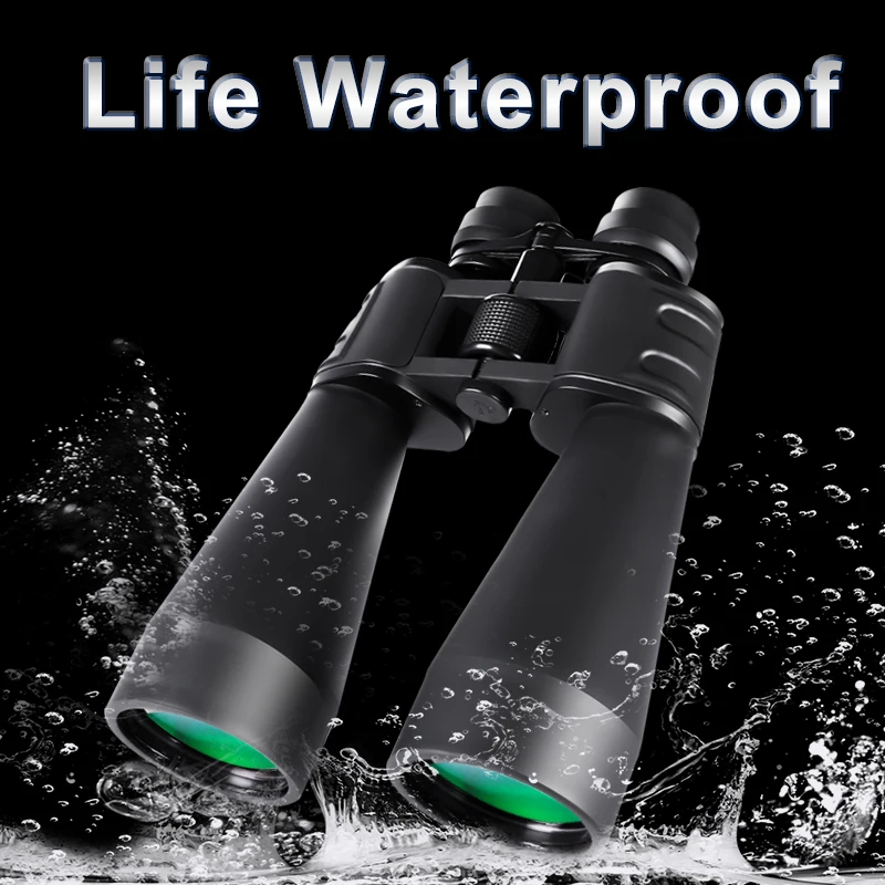 Zoom 10-380X100 Professional Telescope HD Powerful BAK4 Binoculars Low Light Waterproof Long-distance Binoculars For Hunting ﻿