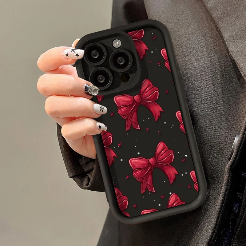 Bowknot Phone Case For Infinix Tecno Spark 30C 20C 10 20 Pro Plus 10C 8C Go 2024 2023 2022 2021 Smart 5 2020 9 8 7 6 Cases Cover