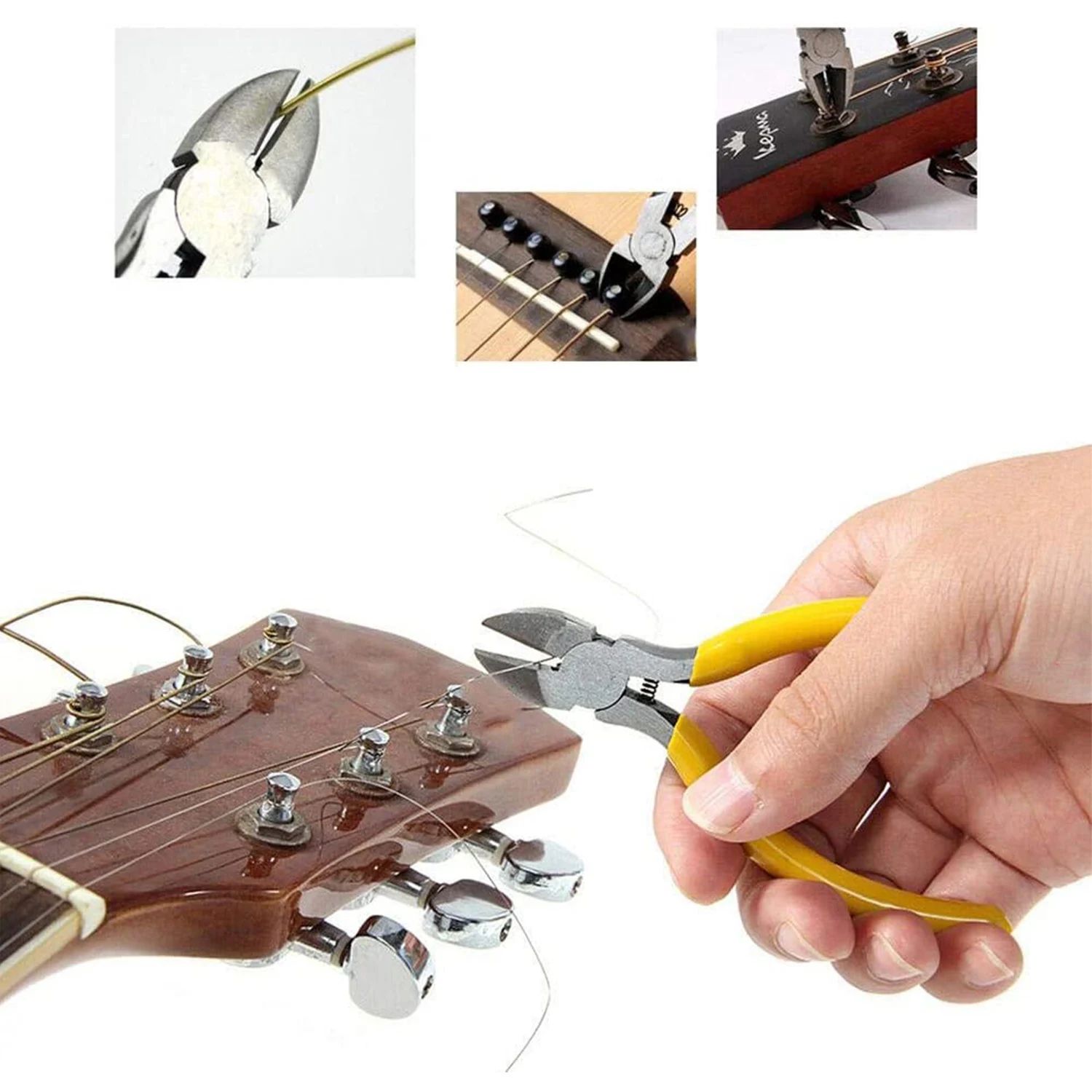 

Guitar Maintenance Repair Tool Kit Tools String Action Ruler Gauge Measuring Tool Hex Wrench Set Files Fin Guitar Maintenance