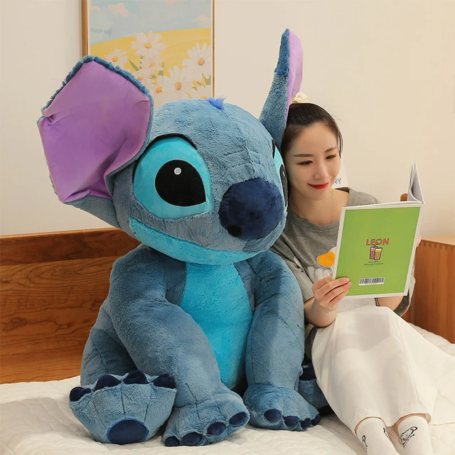 40cm Blue Stitch Stuffed Animal Plush Toys Soft Kawaii Disney Lilo And Stitch  Doll Gifts For Girlfriend Children Free Shipping - AliExpress