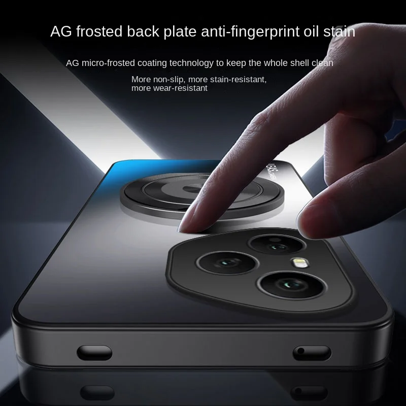 Premium Hard Matte Protective Case with 360° Rotating Stand