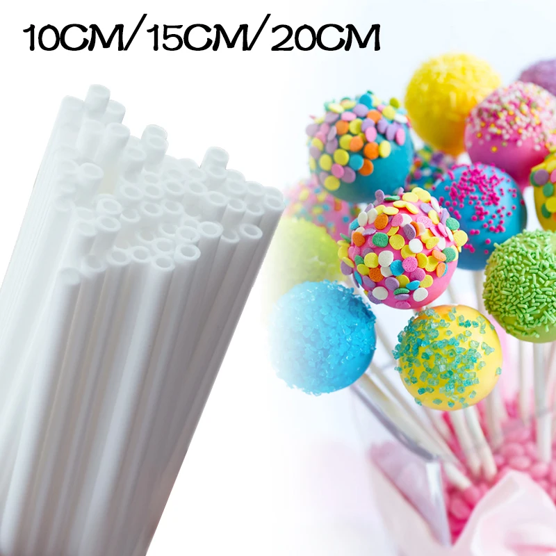 Pop Plastic Lollipop Sticks Sucker for DIY Lolly Lollypop Lollipop