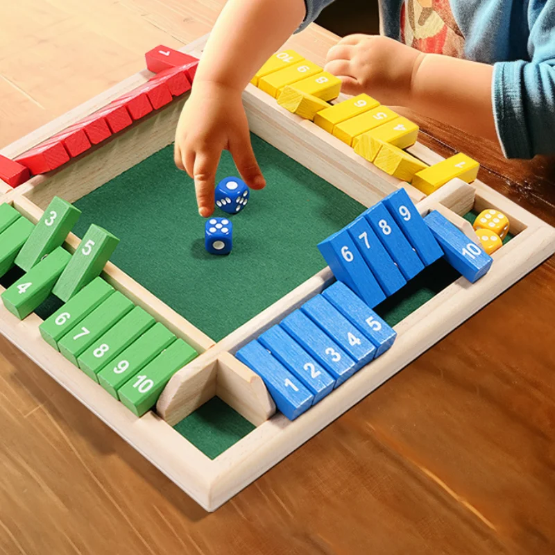 Four sided Board Game Set for Family Adult Party Leisure