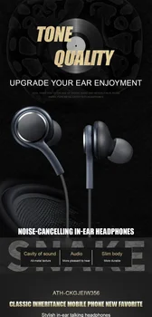 Original tipo c fone de ouvido com fio para samsung galaxy s23 s21 s22 ultra plus 3.5mm fones a54 a34 a53 a53 acessórios 1