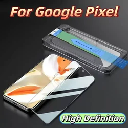 Premium Tempered Glass Screen Protector with Easy Install and Auto - Dust Removal Kit - High Definition