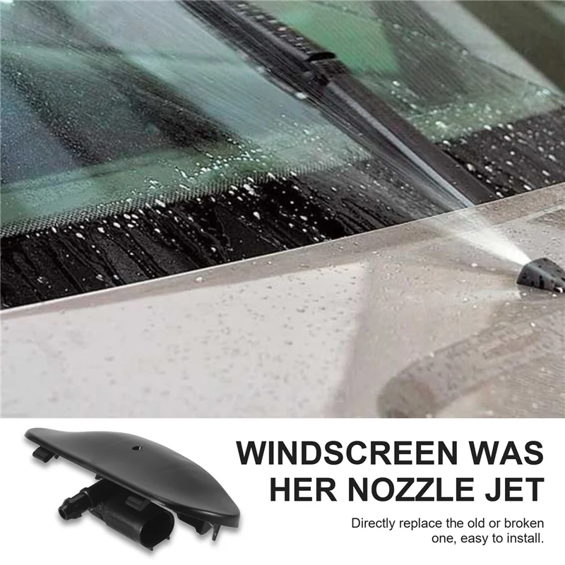 A96E-L & R 앞 유리 앞 유리 와셔 노즐 스프레이 제트 4G0955987A / 4G0955988A - A6 C7 Allroad S6 RS6 2016-2018