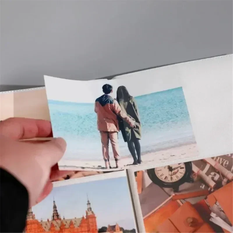 New Home 6 Inch Family 100Photos 10x15 Cm Image Art Photo Albums Interstitial Album Classic Retro Photo Album Collection