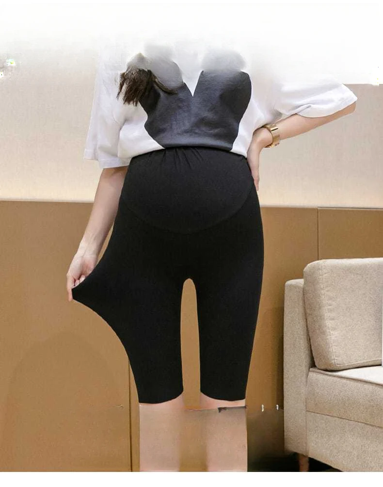 Maternity Pants Summer Thin Leggings Summer Anti-light Yoga Shark Pants Tight Shorts Shorts Women's Fashion