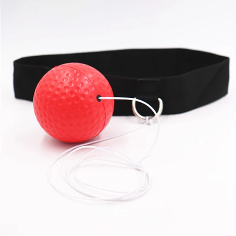 Boxing Training Reflex Ball Head Mounted Speed Reaction Boxing Ball Sanda Gym Sandbag Muay Thai Boxeo Fitness Equipment
