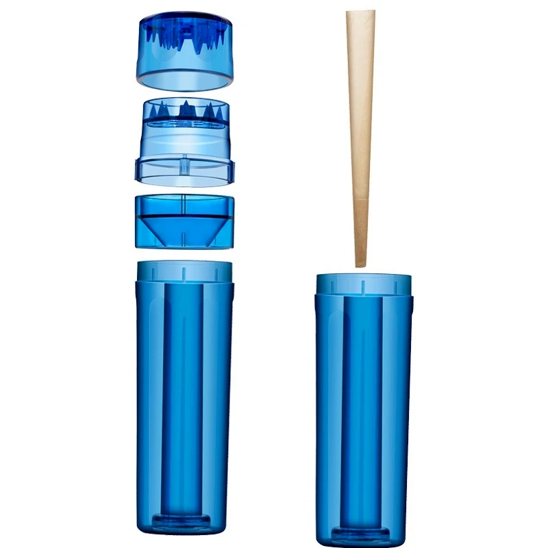 Plastic Grinders For Smoking Weed Portable Cigarette Horn Tube Filler