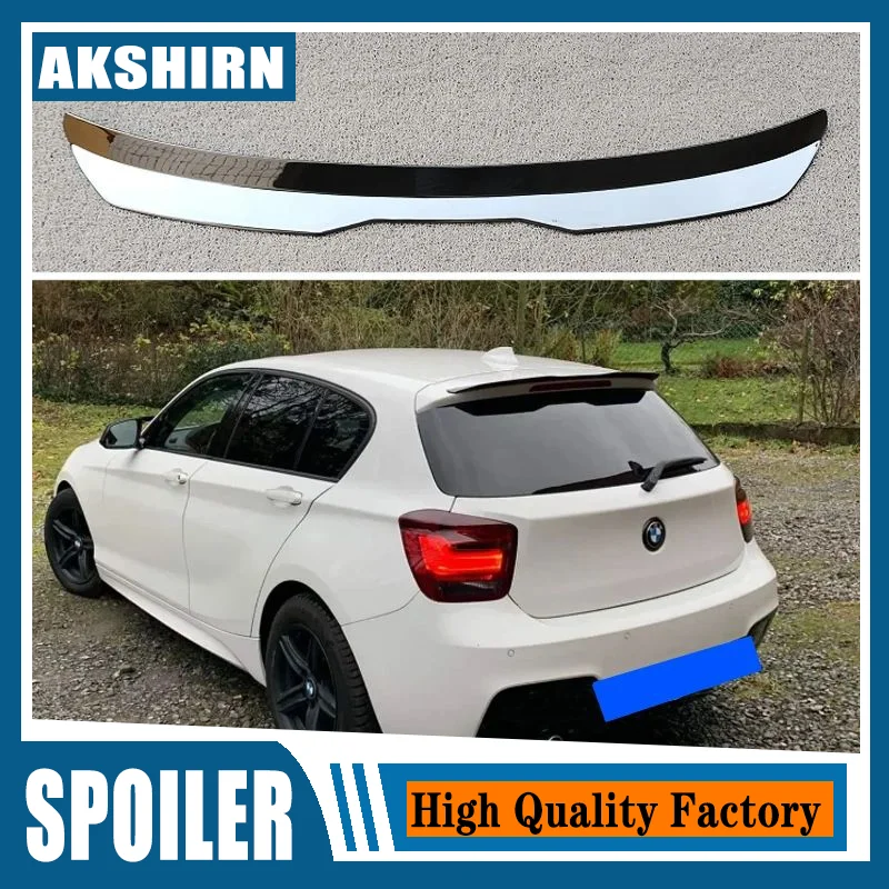 Spoiler Sul Tetto Posteriore Per Bmw Serie 1 2004-2011 E87 Spoiler Hatchback 120I 118I M135I 116I Abs Spoiler Laterale Per Ala Posteriore Dell'Auto
