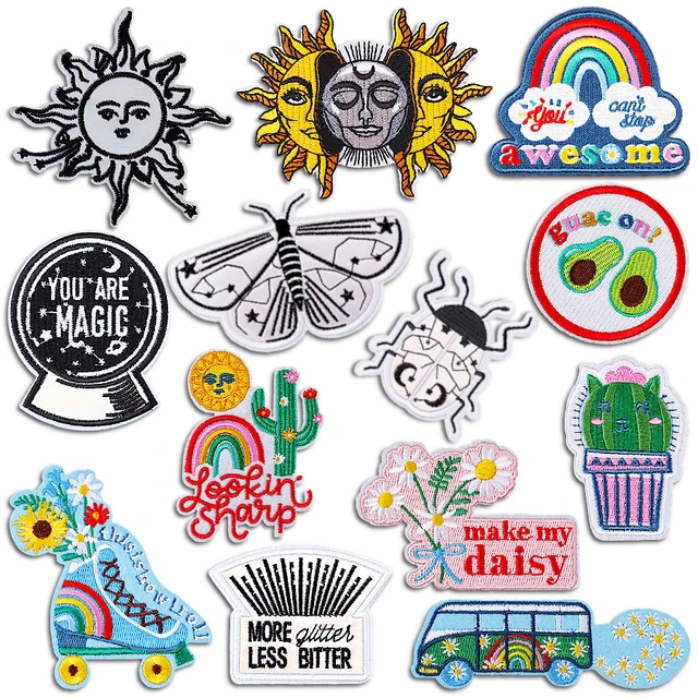 Custom Embroidered Patch Badges for T-Shirts, Pants, Clothes, Bags, Shoes,  Hats and Other Decorations. - AliExpress