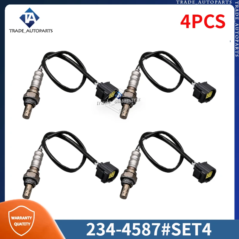 

Кислородный O2 Датчик Lambda 234-4587, 4 шт., для Chrysler Aspen Dodge Challenger, Charger Durango Jeep Grand Cherokee Volkswagen Routan