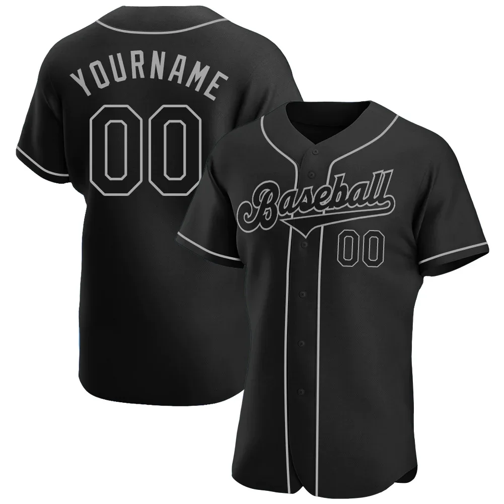 BlackseriesCustomBaseballJerseyShirt3DPrintedforMenandWomen