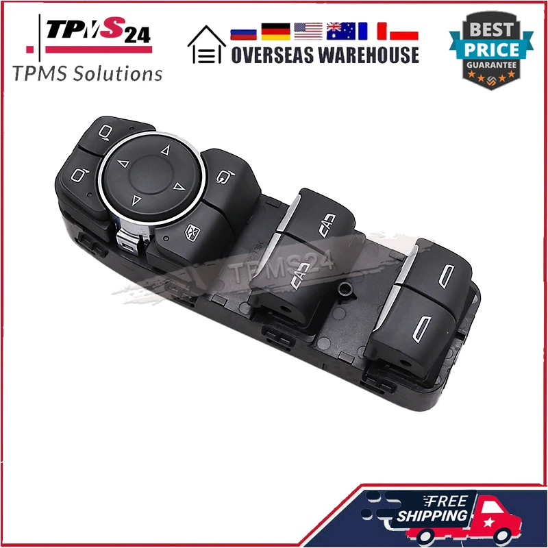 23351609 Interruttore Alzacristalli Elettrici Porta Anteriore Sinistro Per Cadillac Xt6 Xt4 Xt5