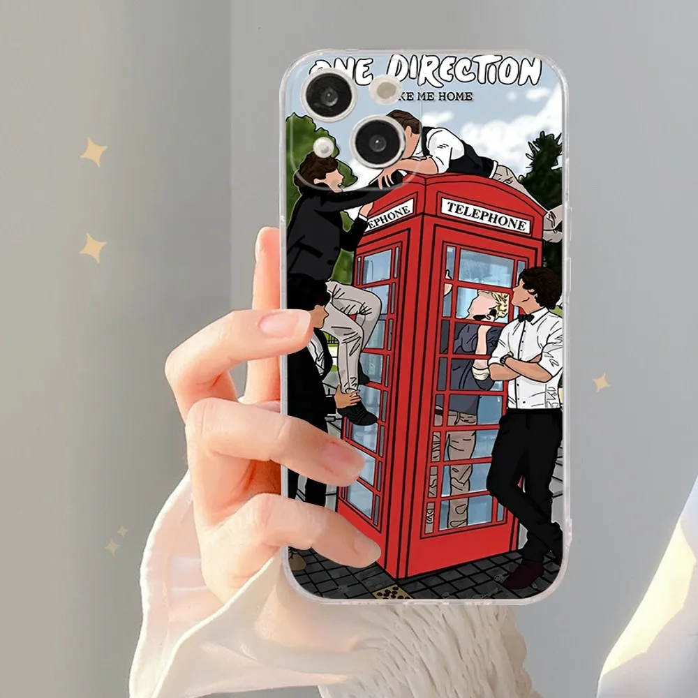 thumbnail image 1 of O-one direcciones funda de teléfono para iPhone 14 13 12 Mini 11 Pro XS Max X XR SE 6 7 8 Plus funda de silicona suave, 1 of 5