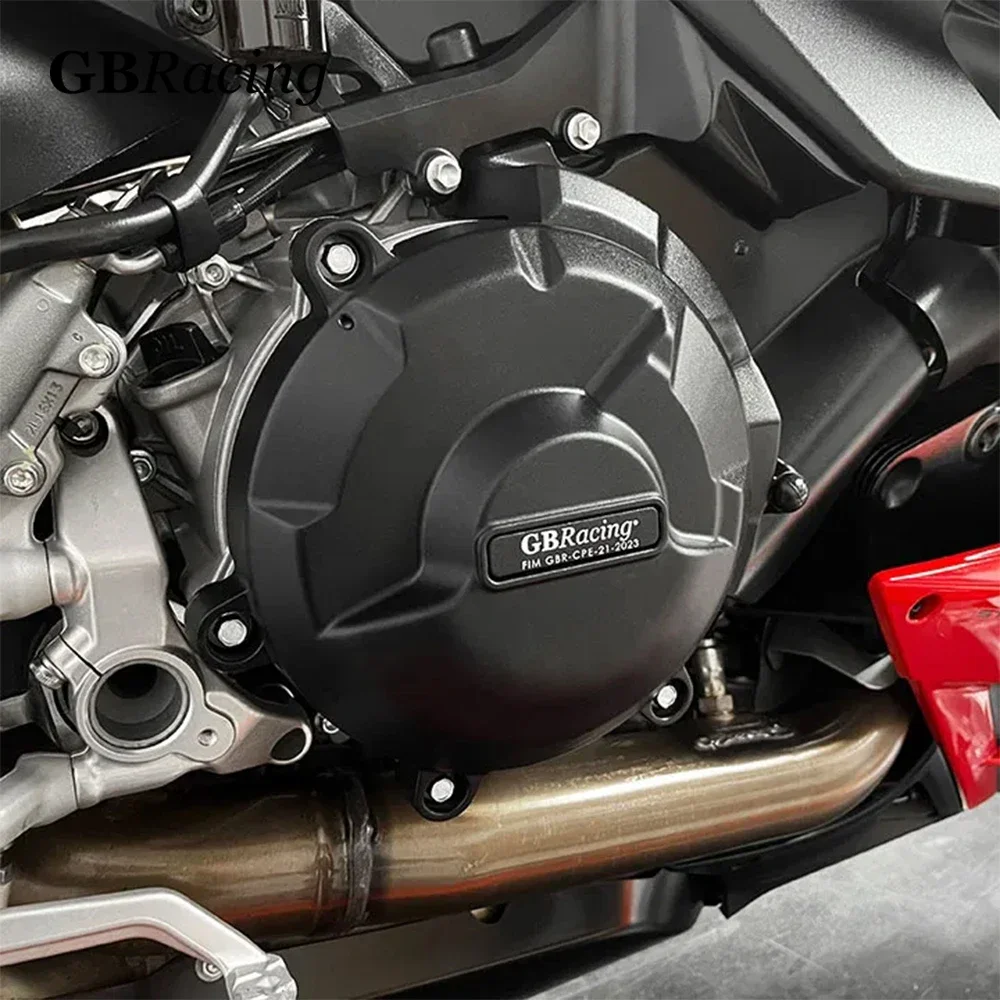 GB Racing Engine Cover STREETFIGHTER V2 For DUCATI Motorcycle Alternator Clutch Protection Cover Accessories Parts