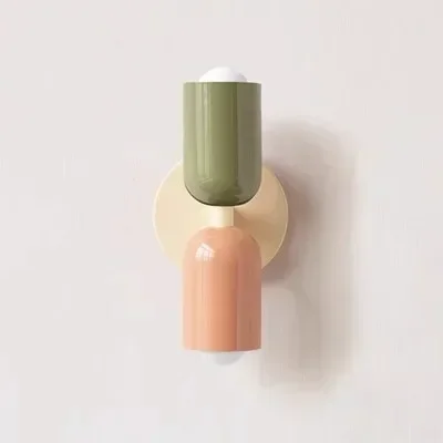 White Green Pink