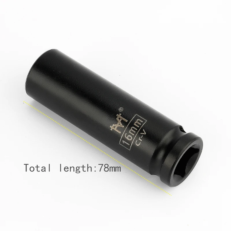 Heavy Duty 1/2" Inch Drive Deep Impact Sockets - Metric Air Pneumatic Socket Wrench Head - Sizes Range from 10mm to 38mm