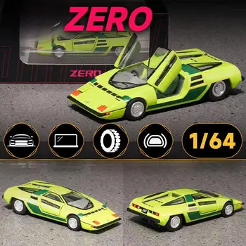 1/64 Scale Model Car Alloy Diecast Toy For ZERO SHADOW Style Classic Sports Car Model Vehicle Toys Collection Decoration