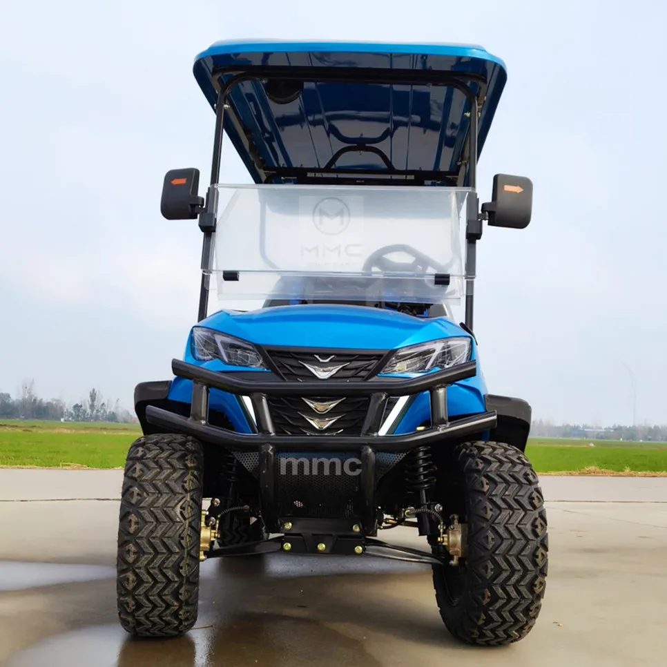 Vendita Calda Golf Car 4000W 5000W 7000W 4 Posti Vihicle 4 Ruote 48/60/72V Mobilità Elettrica Scooter City Electric Golf Cart