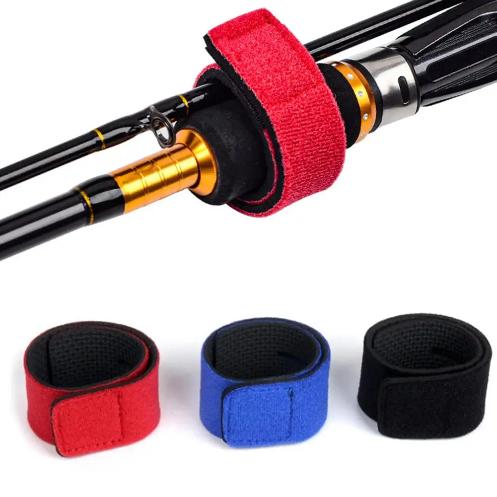 

8Pcs Fishing Rod Straps Adjustable Ties Straps Elastic Fishing Rod Belt Ties Fishing Accessories For Fixed Fishing Rods