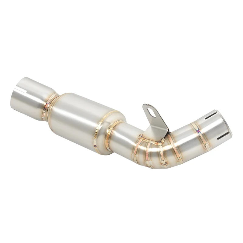 For Benelli Leoncino 800 Leoncino800 Motorcycle Exhaust Modify Escape Moto System Bike Middle Link Pipe Connect Original Muffler - Image 5