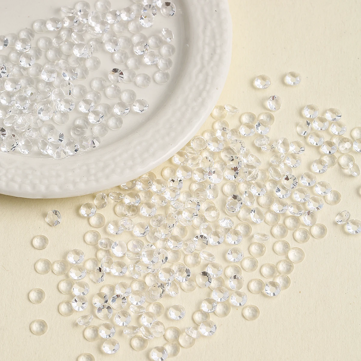 Elegant Assortment of Colorful Glass Crystal Flatback Rhinestones for DIY Nail Art and Crafts