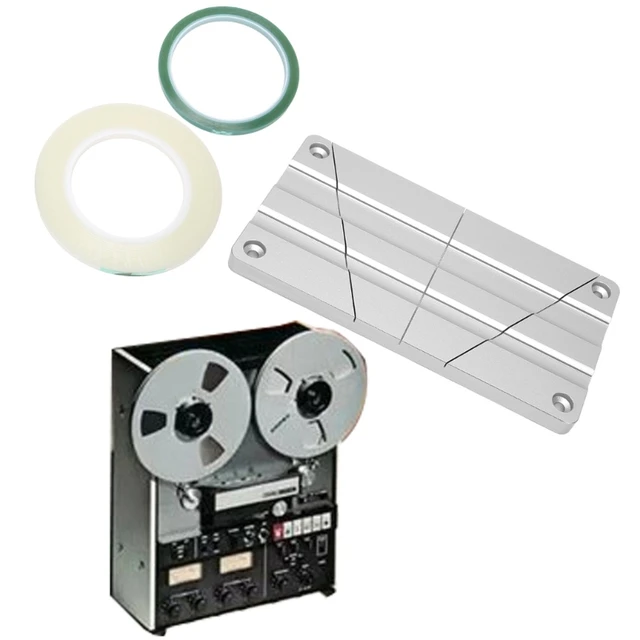 Professional Tape Splicing Set Reel to Reel Tape Splicing Block