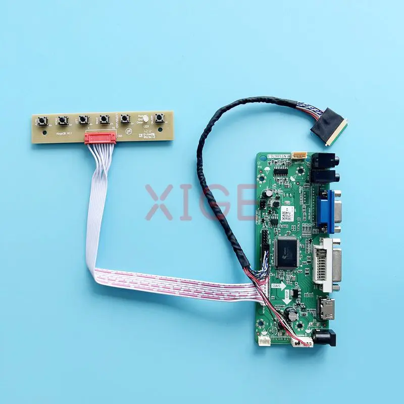 

Driver Controller Board Fit LTN101NT05 LTN101NT06 40-Pin LVDS DVI VGA Audio HDMI-Compatible 1024*600 Laptop Matrix 10.1" Kit DIY