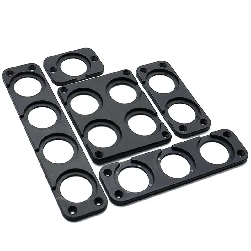 1/2/3/4 Hole USB Cigarette Lighter Socket Panel Outlet for Car Boat Holder Housing Truck Dashboard Kit Arc Car DIY A