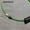 ANTI COLD ANTI FRICTION PU ROPE long PP robust handle 4mm speed freestyle skip rope jump skipping  skill  winter no tangle 4