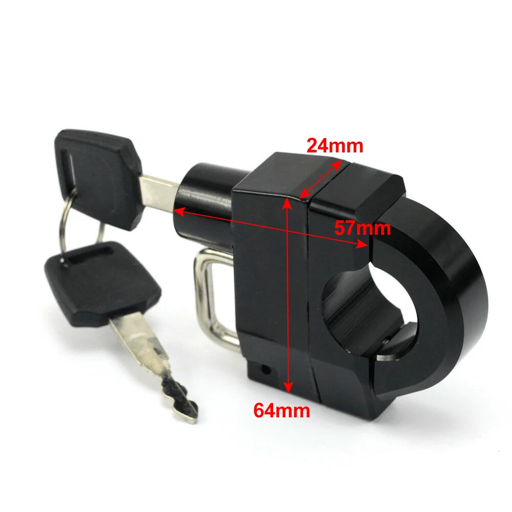 Motorcycle 25mm Handlebars Helmet Lock with 2 Keys For Harley-Davidson XL  883 1200 - AliExpress, image size:1001x1001