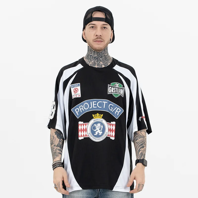 ★送料・関税込★Project G/R★Oversized Football Jersey★ PROJECT G/R PROJECT G/R Project G/R Oversized Football
