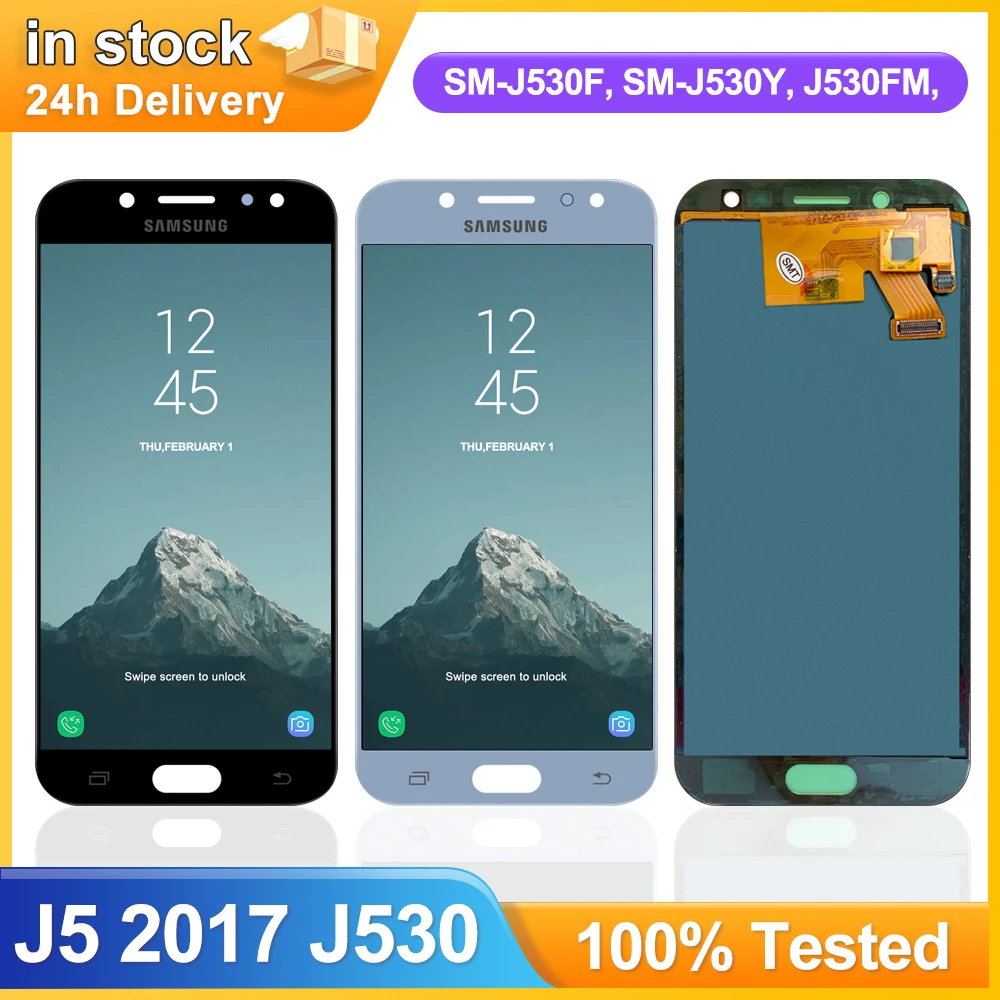 5 2 Lcd For Samsung Galaxy J5 17 J530 Lcd Display Touch Screen Digitizer Replacement For J5 Pro 17 J530 J530f J530y J530fm Mobile Phone Lcd Screens Aliexpress