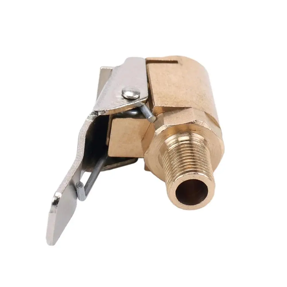 Set Accessori Compressore Aria: Adattatore In Ottone Per Gonfiaggio Pneumatici, Compatibile Con Camion E Moto