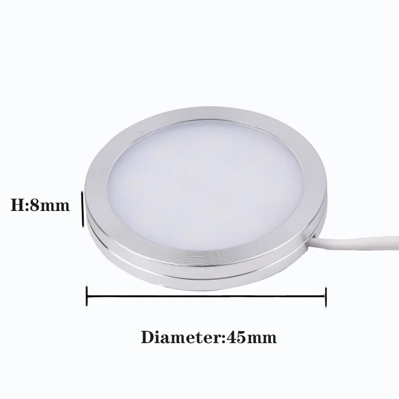 USB 5V RGB 3W Spotlight Surface Installation Remote Controller LED Ceiling Light Wine Cabinet Light Ultra Thin 8mm