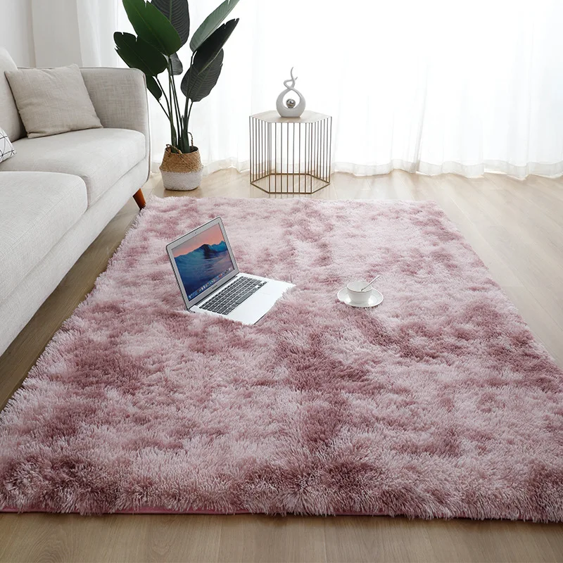 Machine Washable Upgrade Rugs for Bedroom Fluffy Shaggy Soft Area Rug Non-Slip Indoor Floor Carpet