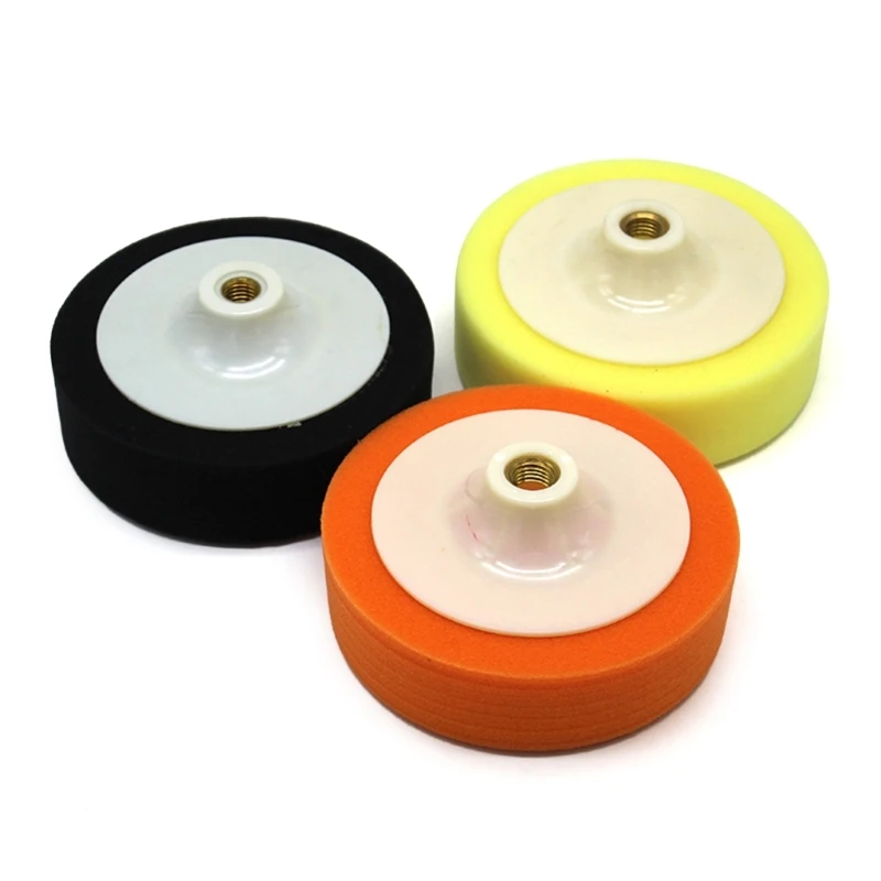 

3 Pack 6Inch 150mm Buffing Sponge Head Mop Pads Sponge Polishing Pads for Car Detailing and Home Maintenance