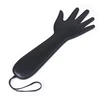 29CM Palm Shape PU Leather Horse Whip，Flog Horse Spank Paddle for Horse Training Crop Equestrian Riding Bat 1