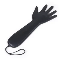 29CM Palm Shape PU Leather Horse Whip，Flog Horse Spank Paddle for Horse Training Crop Equestrian Riding Bat 1