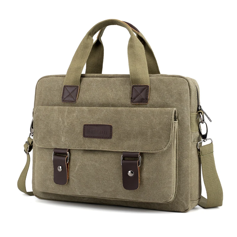 Briefcase, laptop handbag, 13 inch 14 inch 15 inch 17 inch capacity laptop bag with front and rear pockets