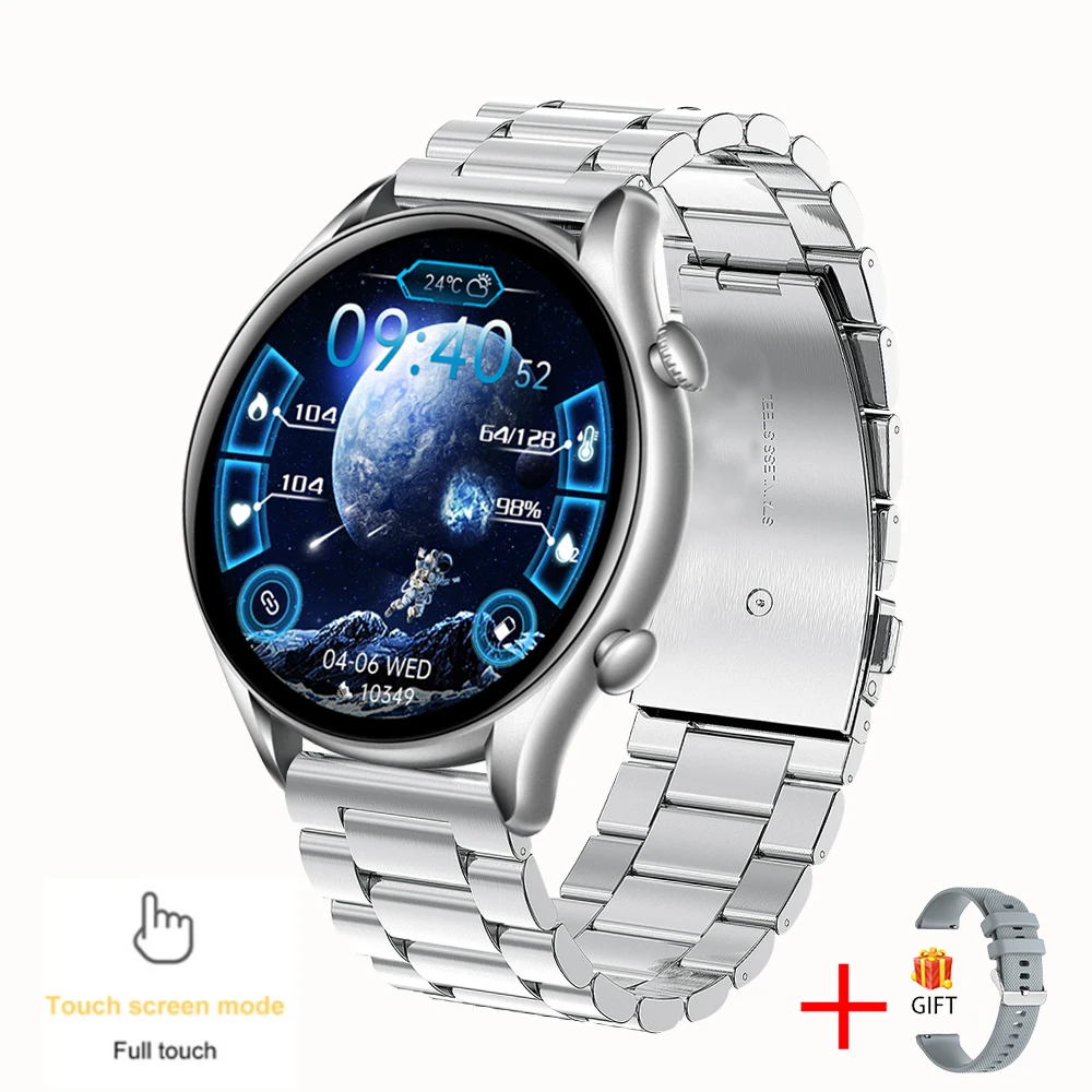 KALOSTE Smart watches Women Bluetooth call Heart Rate Sport Fitness Tracker clock Waterproof Ladies Smartwatch For Android ios 